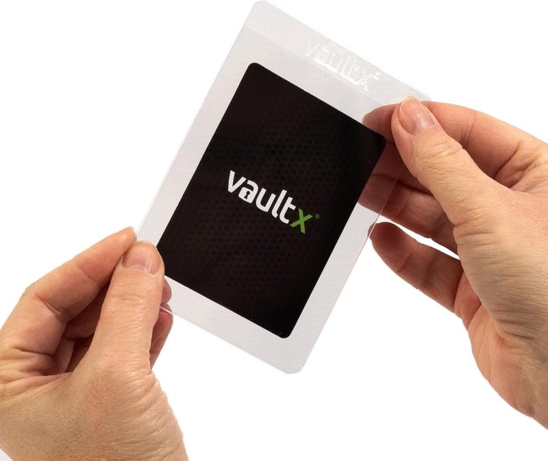 Vault X Semi-Rigid Trading Card Holders (50 Pack), Hard Sleeves for TCG and Sports Card Grading Submissions, Card Protectors - Image 3
